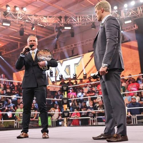 Cody Rhodes Ilja Dragunov WWE NXT