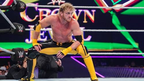 Logan Paul en Crown Jewel 2022 WWE