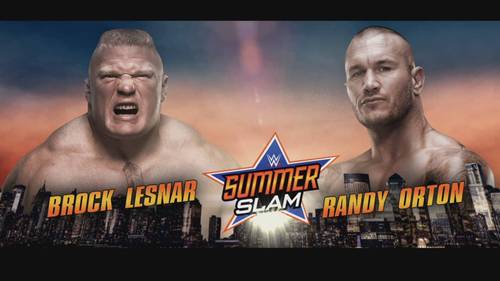 Brock Lesnar vs. Randy Orton en WWE SummerSlam 2016 (21/08/2016) / YouTube.com/WWE