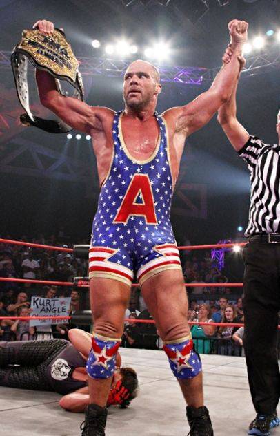 Kurt Angle en TNA en 2007 - Anthem Sports & Entertainment