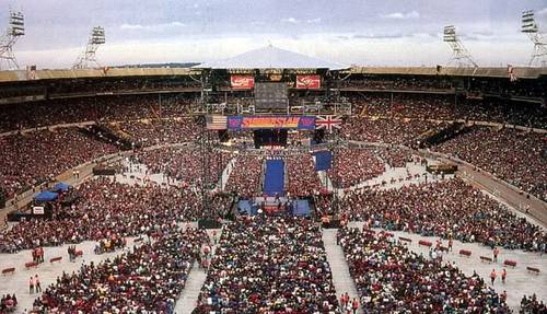 El Estadio de Wembley durante SummerSlam 1992 – WWE