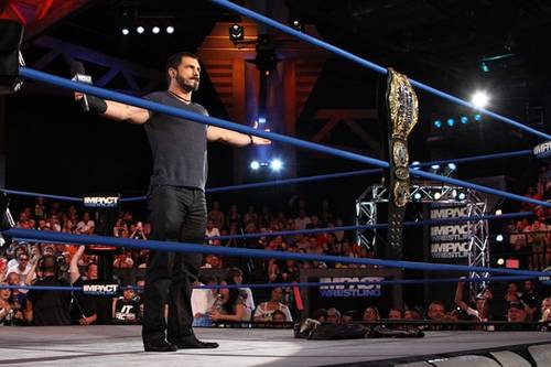 Austin Aries, campeón TNA / Imagen cortesía de impactwrestling.com para Súper Luchas
