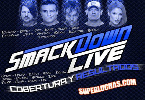 WWE SmackDown Live (Cobertura y Resultados)