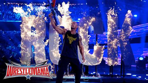 The Rock en WWE WrestleMania 32 (03/04/2016) / YouTube.com/WWE