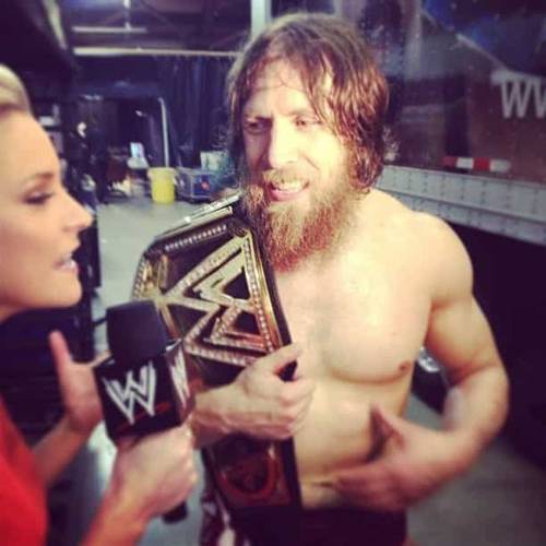 Daniel Bryan tras ganar el WWE Championship en Night of Champions // Imagen por Instagram WWE