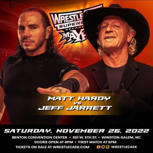 Matt Hardy vs Jeff Jarrett SuperShow WrestleCade 2022