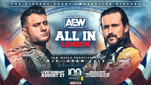 AEW All In MJF vs. Adam Cole Campeonato Mundial AEW