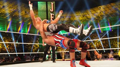 Kurt Angle vs Dolph Ziggler en WWE Crown Jewel