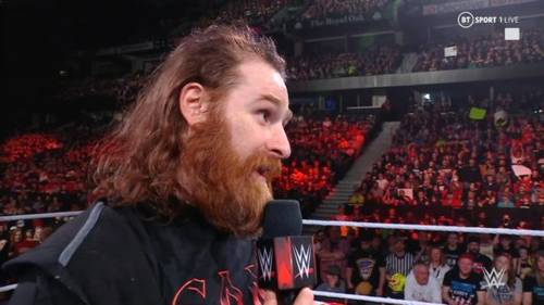 Sami Zayn en WWE RAW 20 de febrero 2023
