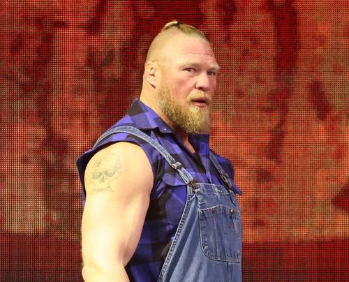 Brock Lesnar el pasado viernes en SmackDown