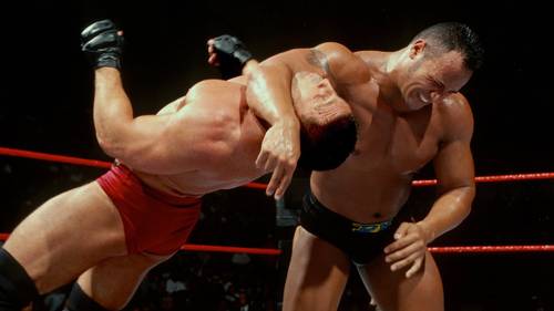 Ken Shamrock vs The Rock 01