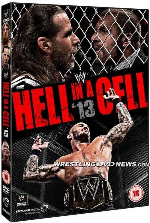 Portada del DVD WWE Hell in a Cell 2013
