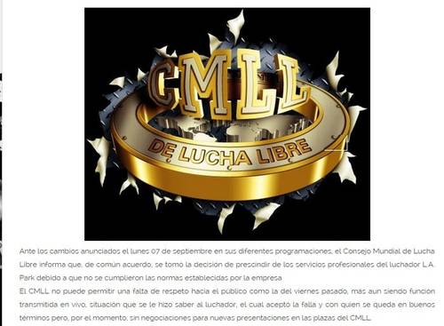 comunicado CMLL