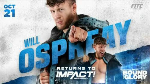 Will Ospreay regresa a Impact en Bound For Glory 2023