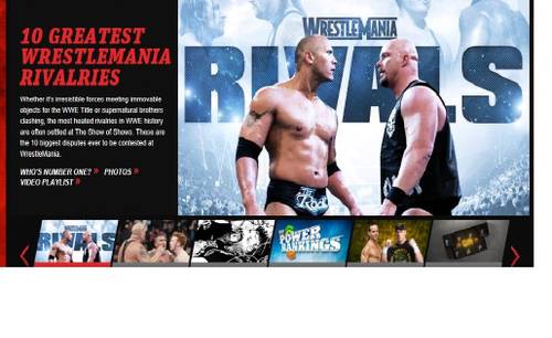 Las 10 más  grandes rivalidades de Wrestlemania / WWE.com