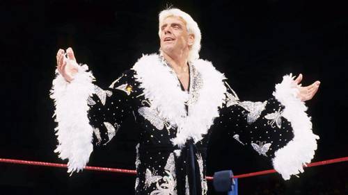 Ric Flair en su llegada a WWF en 1991