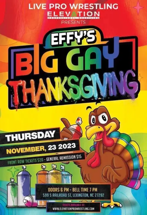 Superluchas - El gran Día de Acción de Gracias gay de Effy | Resultados 23 de noviembre 2023