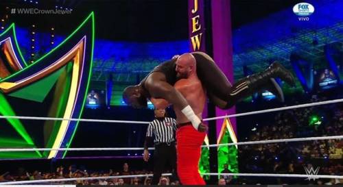 Braun Strowman vs Omos - Crown Jewel 2022 05 de noviembre de 2022 WWE