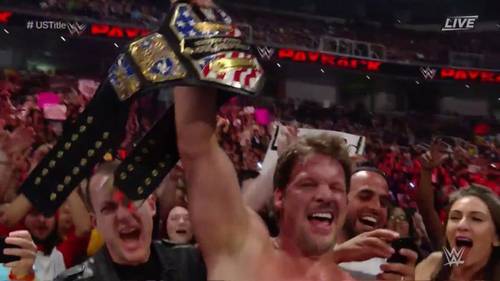 Chris Jericho vence a Kevin Owens y es el NUEVO Campeón de los Estados Unidos WWE en WWE Payback 2017 (30/04/2017) / Twitter.com/WWE