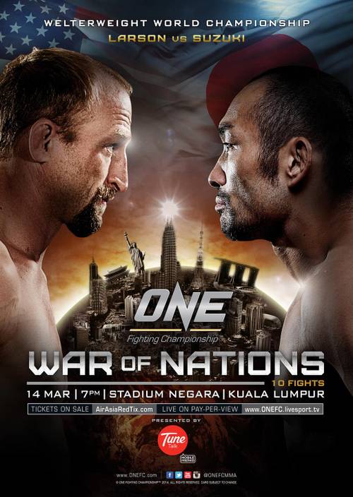 ONE FC War of Nations Poster / ONE FC Media