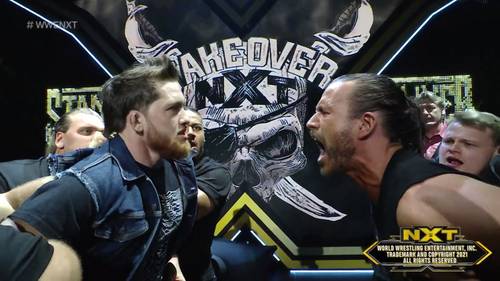 Kyle O'Reilly y Adam Cole - NXT 24 de marzo 2021