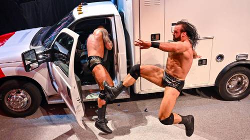 Randy Orton y Drew McIntyre en Clash of Champions 2020 - WWE