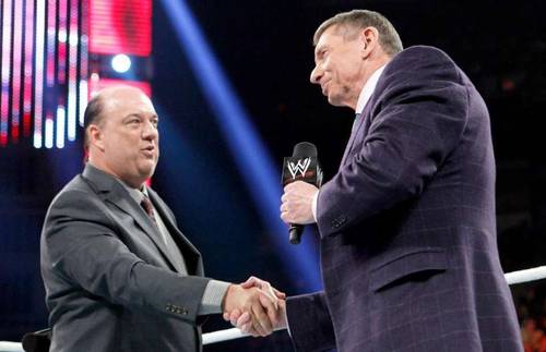 Paul Heyman y Vince McMahon - WWE