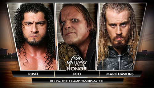 Rush nuevo Campeón Mundial ROH