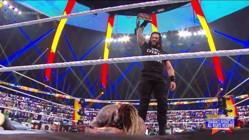 Roman Reigns regresa a WWE y acaba con The Fiend Bray Wyatt y Braun Strowman en WWE SummerSlam 2020 (23/07/2020) / WWE