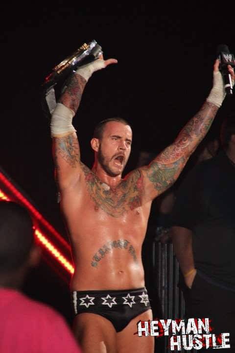 El WWE Champion CM Punk en Trenton, New Jersey (19/10/12) / Photo by: Digital Charlie – HeymanHustle.com