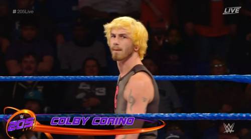 Colby Corino en el episodio de 205 Live del 5 de marzo de 2019 - WWE