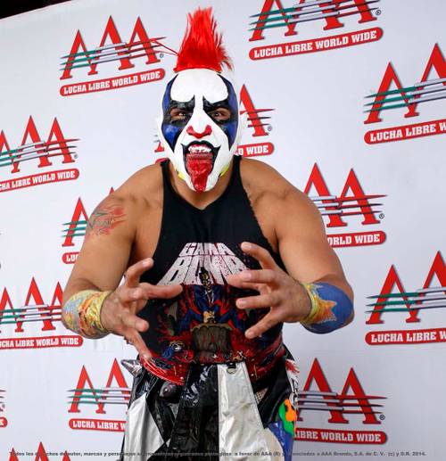 Psycho Clown / Foto cortesía Lucha Libre AAA