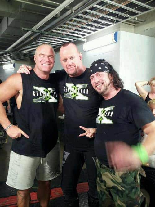The Undertaker, X-Pac y Billy Gunn - WWE RAW 1000