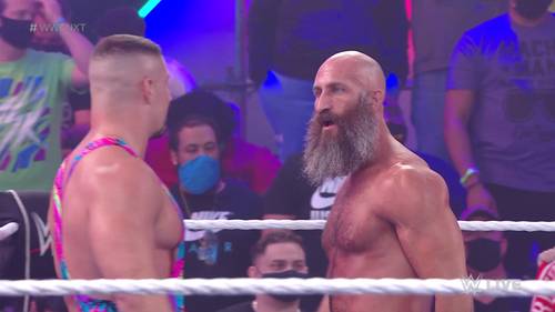 Bron Breakker y Tommaso Ciampa - WWE NXT 19 de octubre 2021