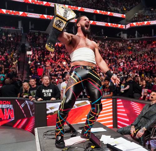 Seth Rollins nuevo campeon de los Estados Unidos