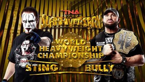 Bully Ray vs Sting por el campeonato mundial pesado en Slammiversary 2013|impactwrestling.com
