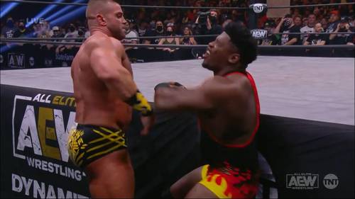 aew dynamite 01.09.2021 brian cage powerhouse hobbs