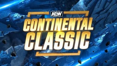 Superluchas - Andrade se suma al Clásico Continental de AEW, presentando el logo clásico sobre fondo azul.