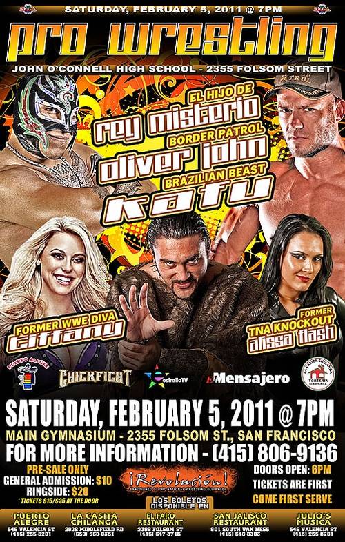 Pro Wrestling Revolution - 05 de Febrero de 2011