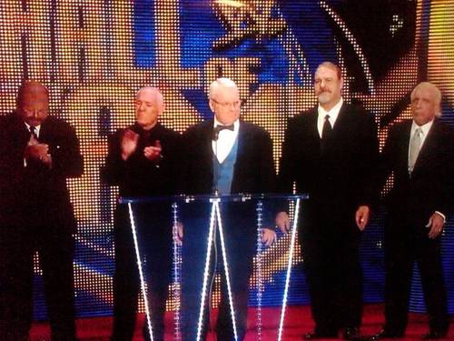 The Four Horsemen Inducidos al WWE Hall of Fame Class 2012 como parte de The Four Horsemen (31.3.12) / Facebook.com/WWE