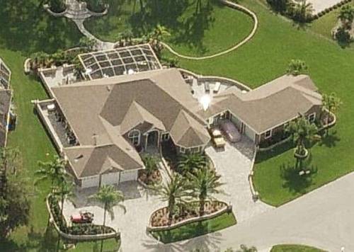 Antigua foto de la mansión de John Cena ubicada en Tampa, Florida