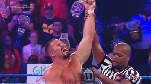 Bron Breakker venció a Cameron Grimes y retuvo el Campeonato NXT en el especial NXT The Great American Bash 2022 (05/07/2022) / WWE