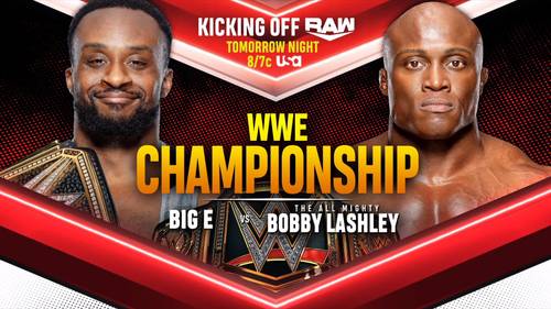 Big E vs. Bobby Lashley por el Campeonato WWE en Raw (27/09/2021) / WWE