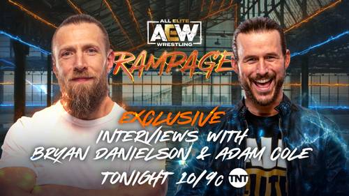Bryan Danielson y Adam Cole en AEW Rampage (10/09/2021) / AEW