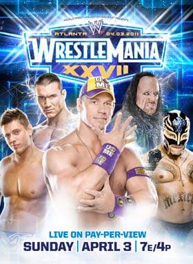 Póster Promocional de WWE WrestleMania XXVII