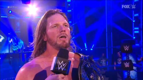 AJ Styles NUEVO Campeón Intercontinental WWE tras vencer a Daniel Bryan en WWE SmackDown (12/06/2020) / WWE Plan de AJ Styles