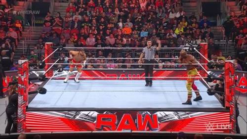 Bobby Lashley vs Mustaa Ali en WWE RAW 14 de noviembre 2022