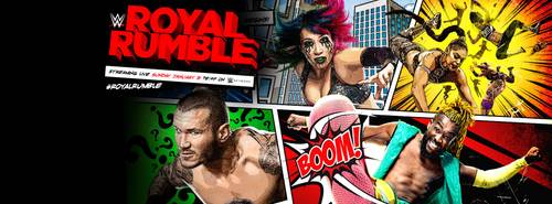 Afiche de Royal Rumble 2021