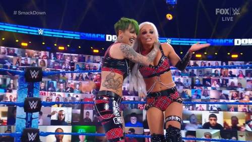 ruby riott y liv morgan smackdown 11 de diciembre 2020