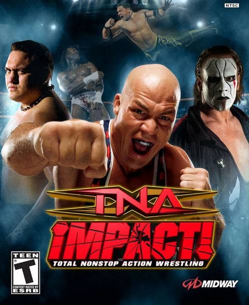 Portada del videojuego de TNA 2008